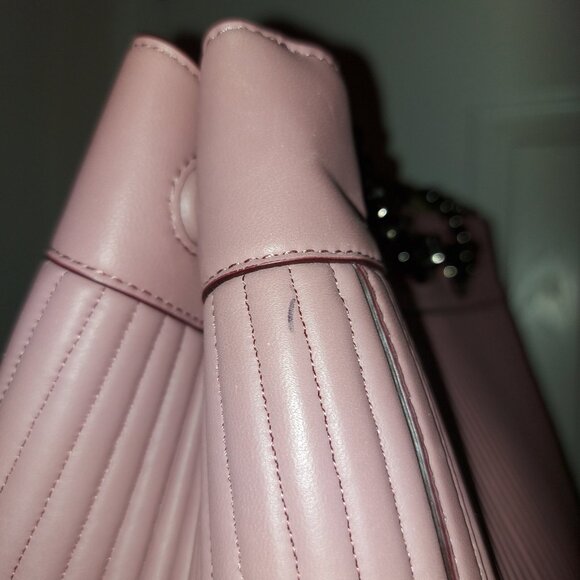 Coach Turnlock Edie Quilted Handbag - Picture 12 of 16